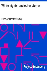 Capa de White nights, and other stories