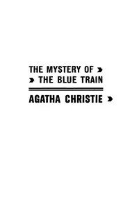 Capa de The mystery of the Blue Train